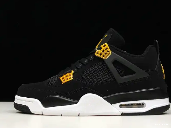 Rep Gold-White 4 Jordan Black 308497-032 Metallic Air Royalty 0322